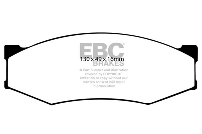 
                      
                        EBC 90-93 Infiniti M30 3.0 Greenstuff Front Brake Pads
                      
                    