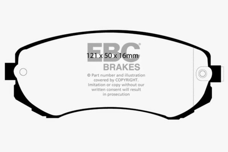 
                      
                        EBC 89-94 Nissan Skyline (R32) 1.8 Greenstuff Front Brake Pads
                      
                    