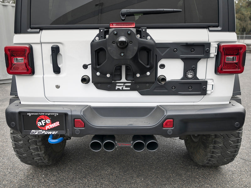 
                      
                        aFe Rebel Series 2.5in 304 SS Cat-Back Exhaust w/ Black Tip 18-20 Jeep Wrangler (JL)
                      
                    