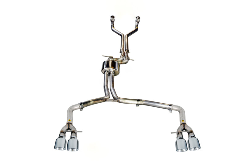 AWE Tuning Audi C7 / C7.5 S7 4.0T Track Edition Exhaust - Chrome Silver Tips