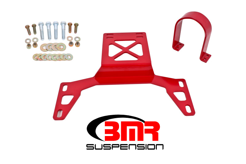 BMR 07-14 Shelby GT500 Front Driveshaft Safety Loop - Red