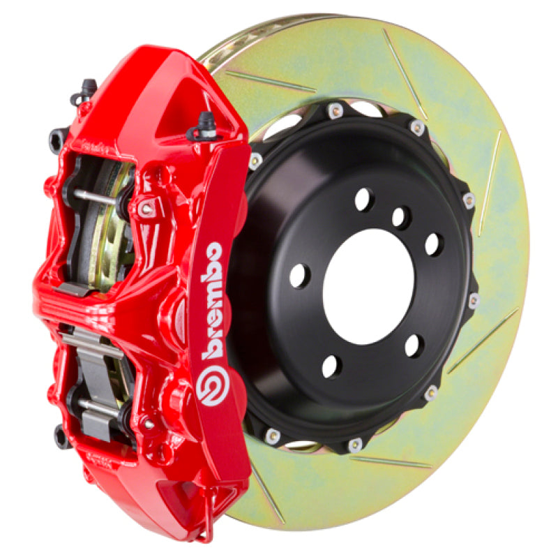 Brembo 01-02 Viper RT-10/GTS Front GT BBK 6 Kolben Guss 380x32 2pc Rotor Schlitz Typ-1-Rot