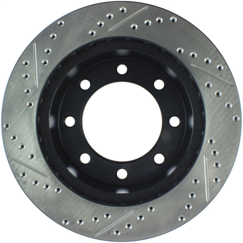 
                      
                        StopTech 00-05 Ford Excursion 4WD / 99-04 F250/F350 Pickup Front Slotted & Drilled Left Rotor
                      
                    