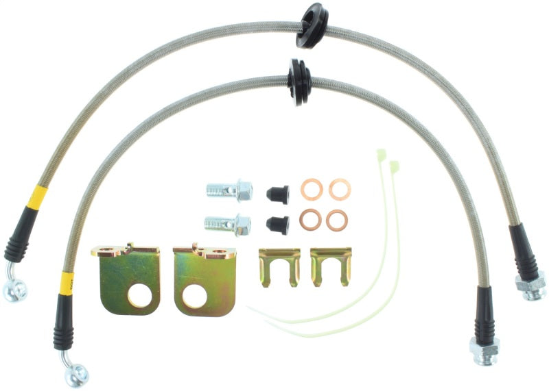 
                      
                        StopTech 04-06 Pontiac GTO Stainless Steel Front Brake Line Kit
                      
                    