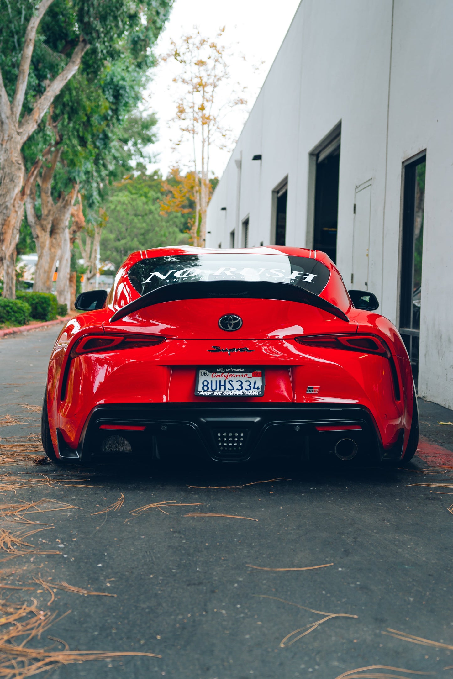 Supra "High Kick" Rear Lip Spoiler